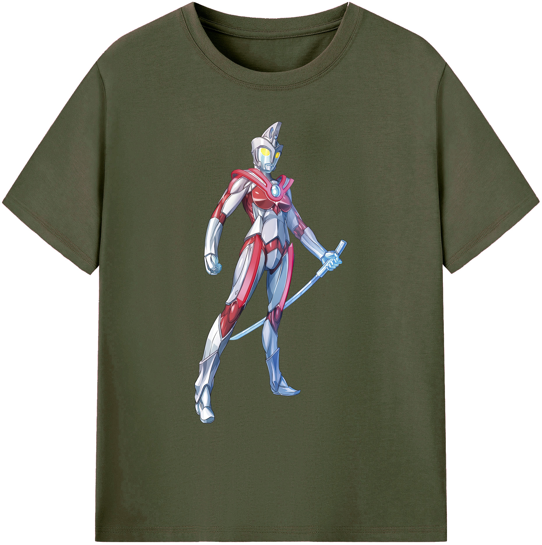 （画像用） ウルトラマン Ultraman 綿100％ メンズ半袖Tシャツ｜肌触りやわらか＆通気性